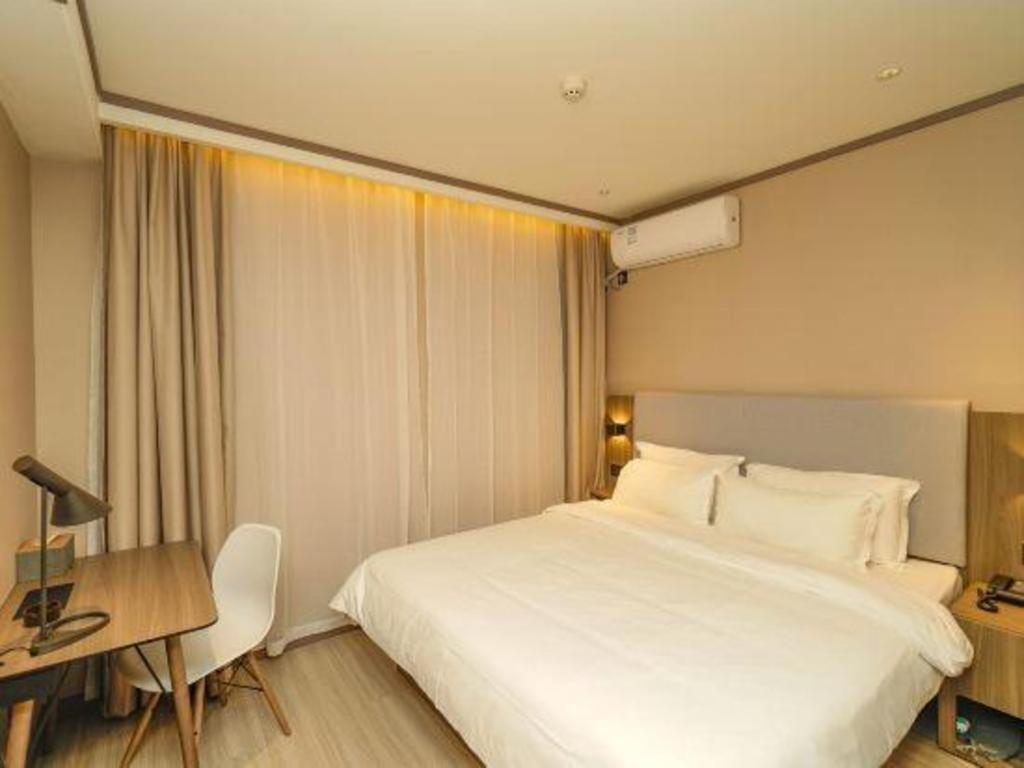 Hanting Hotel Hangzhou Central Wulin Square Metro Station Buitenkant foto