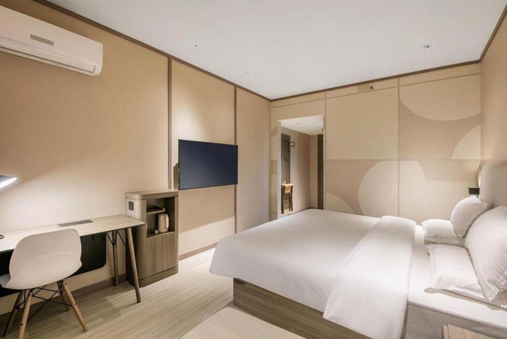 Hanting Hotel Hangzhou Central Wulin Square Metro Station Buitenkant foto